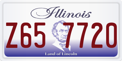 IL license plate Z657720