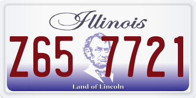 IL license plate Z657721