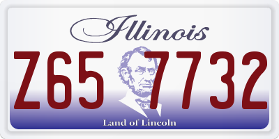 IL license plate Z657732