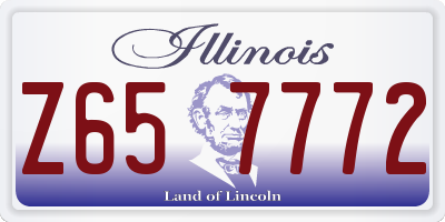 IL license plate Z657772