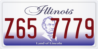 IL license plate Z657779