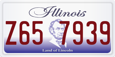 IL license plate Z657939