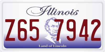 IL license plate Z657942