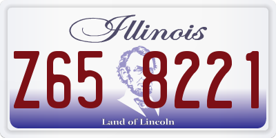 IL license plate Z658221