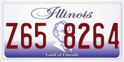 IL license plate Z658264