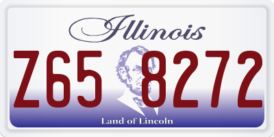 IL license plate Z658272