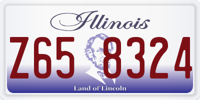 IL license plate Z658324