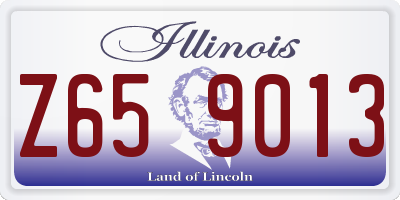IL license plate Z659013