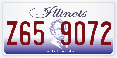IL license plate Z659072
