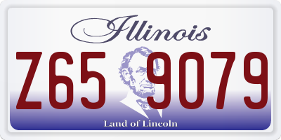 IL license plate Z659079
