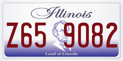 IL license plate Z659082