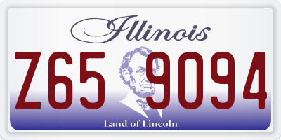 IL license plate Z659094