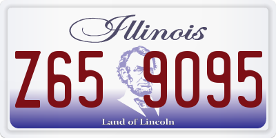 IL license plate Z659095