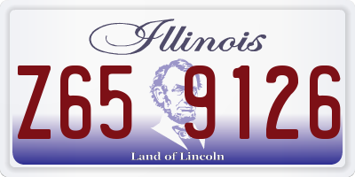 IL license plate Z659126