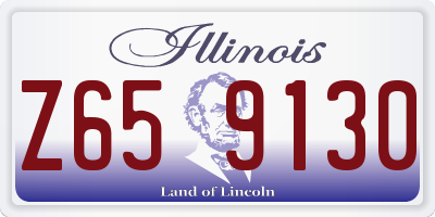 IL license plate Z659130