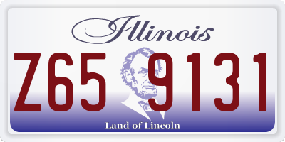 IL license plate Z659131