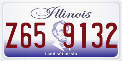 IL license plate Z659132