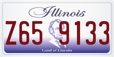 IL license plate Z659133