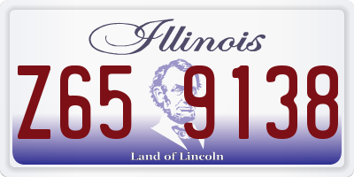 IL license plate Z659138