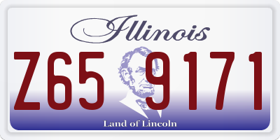 IL license plate Z659171