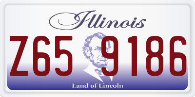 IL license plate Z659186