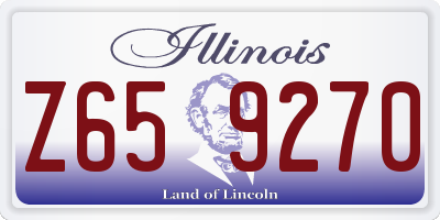 IL license plate Z659270