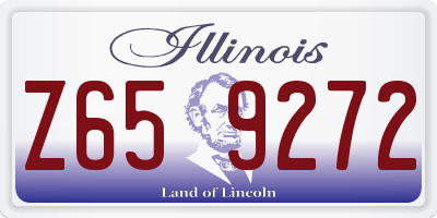 IL license plate Z659272
