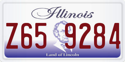 IL license plate Z659284