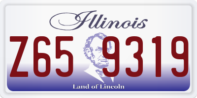IL license plate Z659319