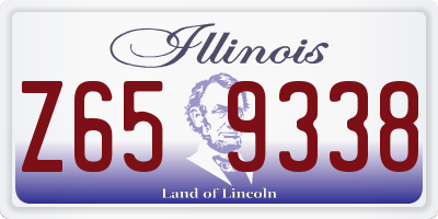 IL license plate Z659338