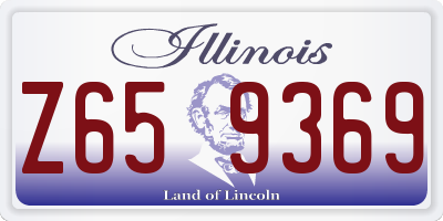 IL license plate Z659369