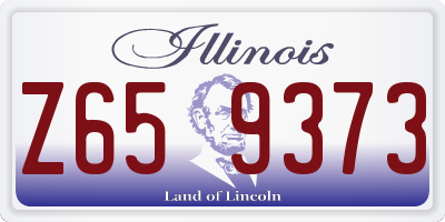 IL license plate Z659373