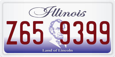 IL license plate Z659399
