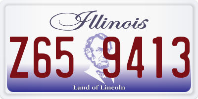 IL license plate Z659413