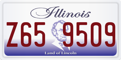 IL license plate Z659509