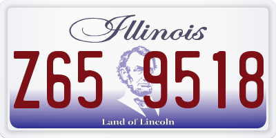 IL license plate Z659518
