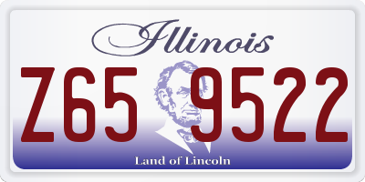 IL license plate Z659522