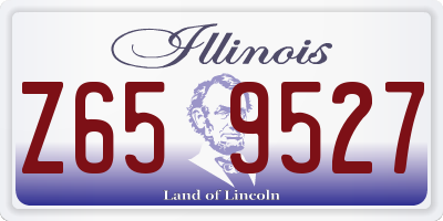IL license plate Z659527