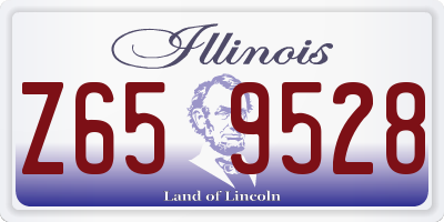 IL license plate Z659528