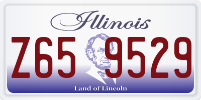 IL license plate Z659529