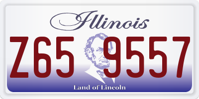 IL license plate Z659557
