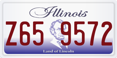 IL license plate Z659572