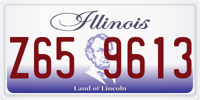 IL license plate Z659613