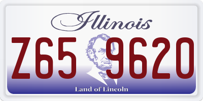 IL license plate Z659620