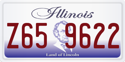 IL license plate Z659622