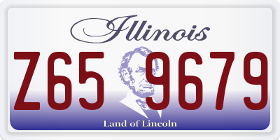 IL license plate Z659679