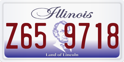 IL license plate Z659718