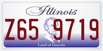 IL license plate Z659719