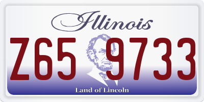 IL license plate Z659733