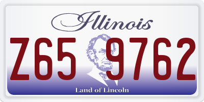 IL license plate Z659762